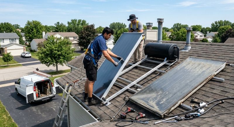 Solar Water Heater Replacement in San Antonio, TX
