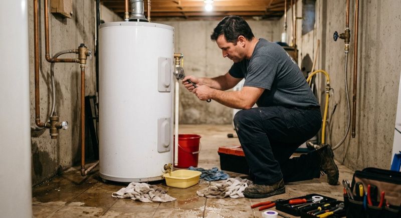 Leaking Water Heater Repair in Austin, TX