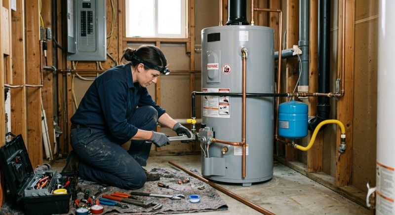 Propane Water Heater Repair in Katy, TX